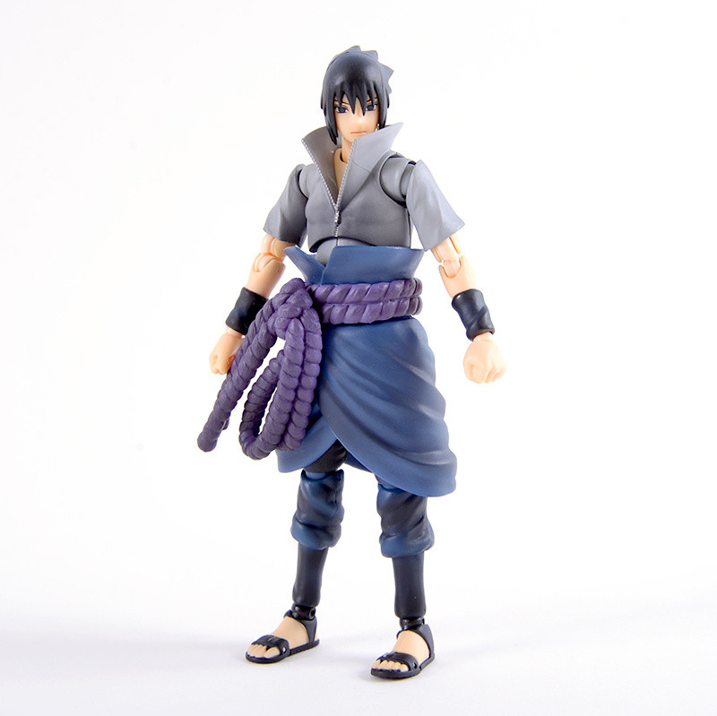 Anime Naruto Uchiha Sasuke Combo Tamashii Web SH.Figuarts PVC Figure 2PCS Set 