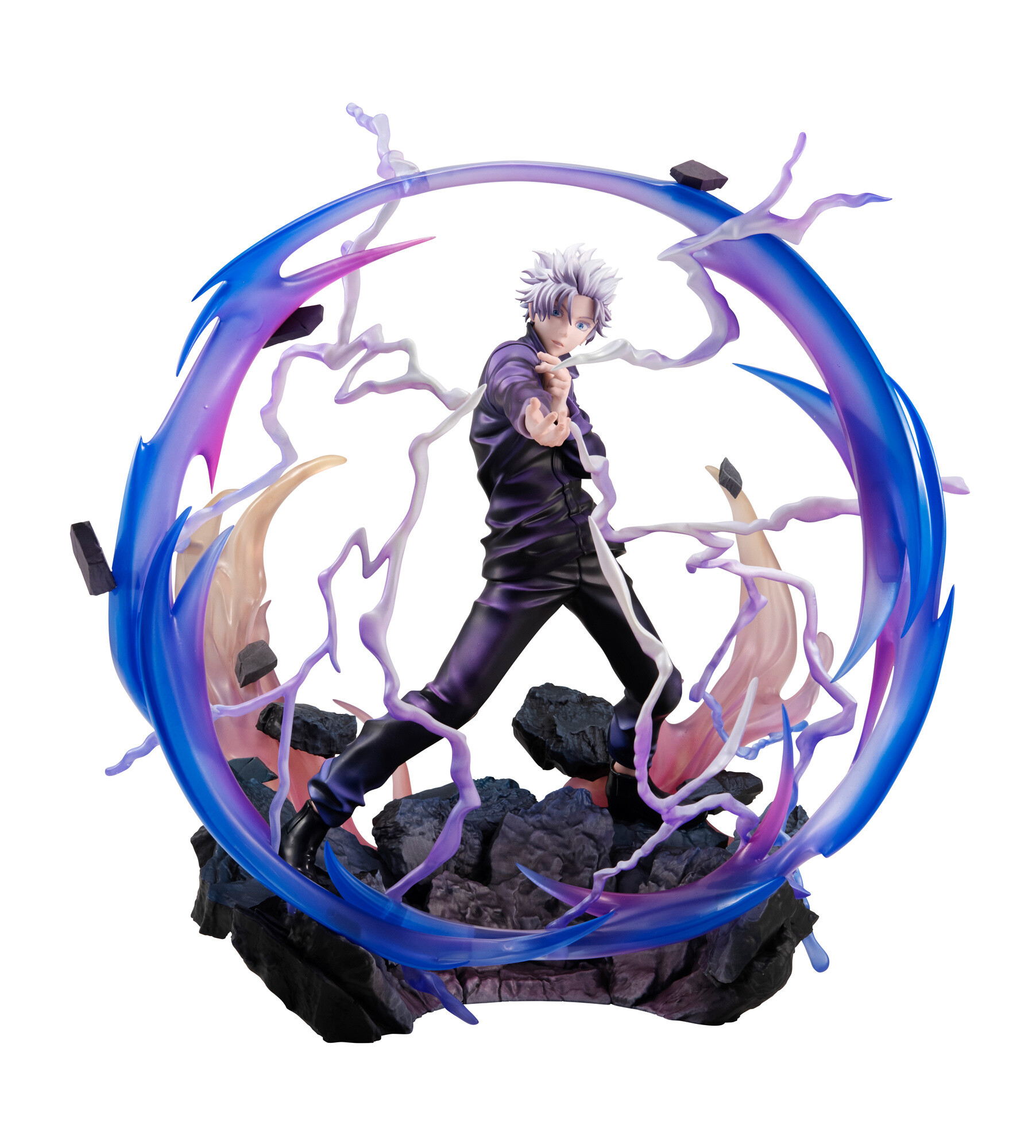 gorogoro専用 すのソフビサイズ　つなぎ　ストライプver. DX FIGURE Jujutsu Kaisen Satoru Gojo: Kyoshiki Murasaki Ver. (Re