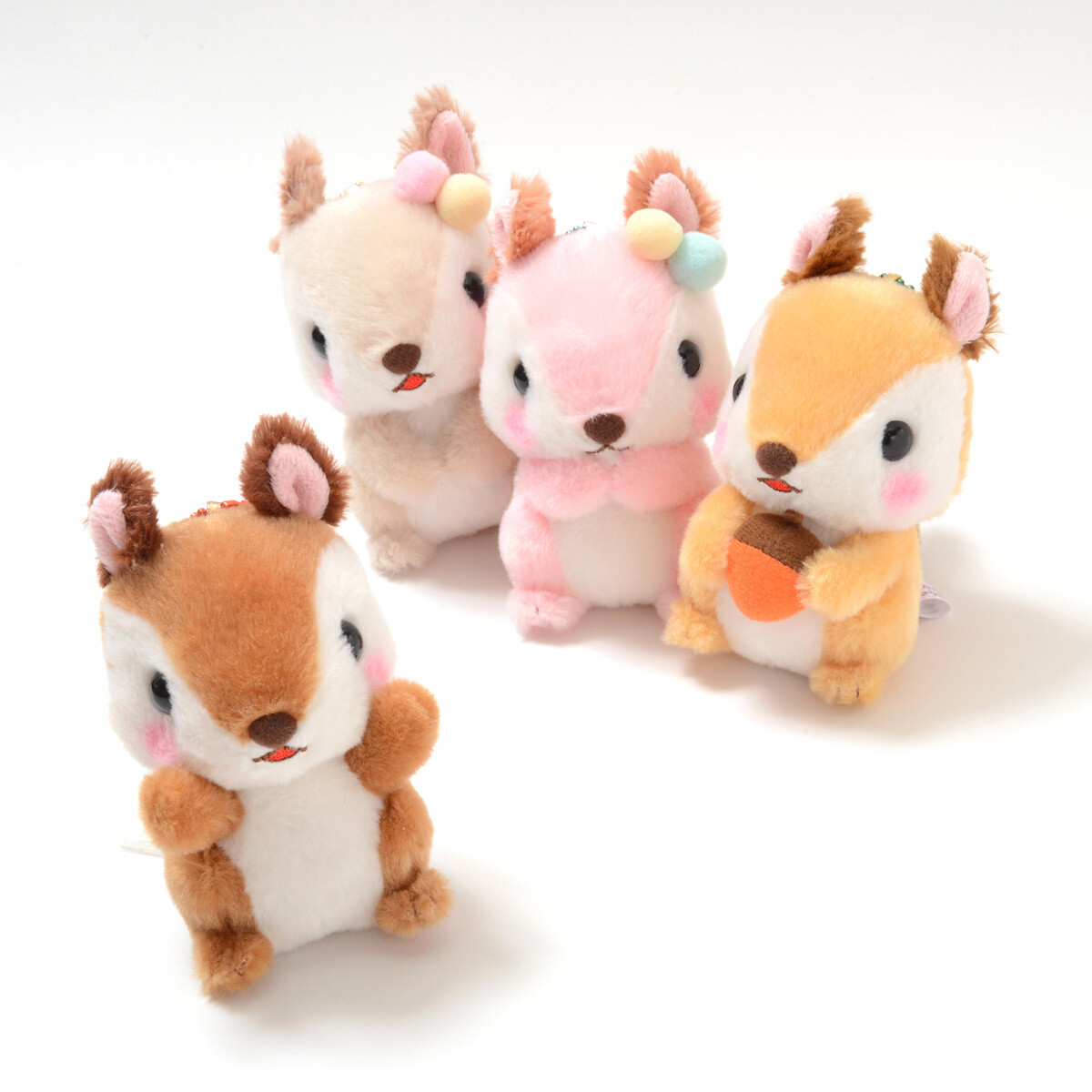  ぬいぐるみ Original Bashful Squirrel HANSA Eastern Grey Squirrel BH4841 21 Plush doll New from