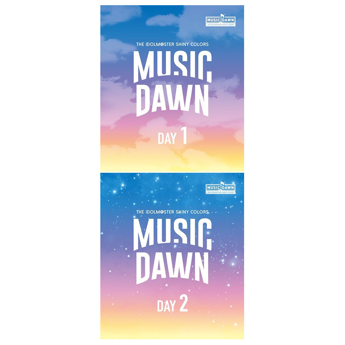 The Idolm@ster: Shiny Colors -Music Dawn- Blu-ray Regular Edition (2-Disc  Set)
