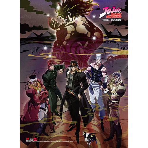 JoJo's Bizarre Adventure S3 Group Wall Scroll - Tokyo Otaku Mode (TOM)