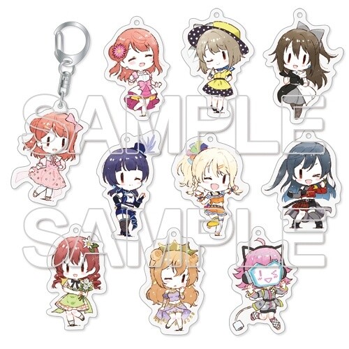 Love Live! Nijigasaki High School Idol Club Tradable Acrylic Keychains ...