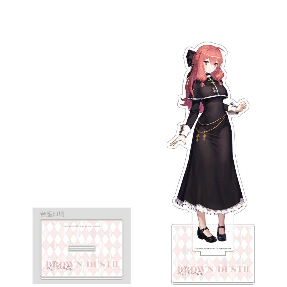 Brown Dust 2 Extra Large Acrylic Stand Liberta: Dark Saintess Ver