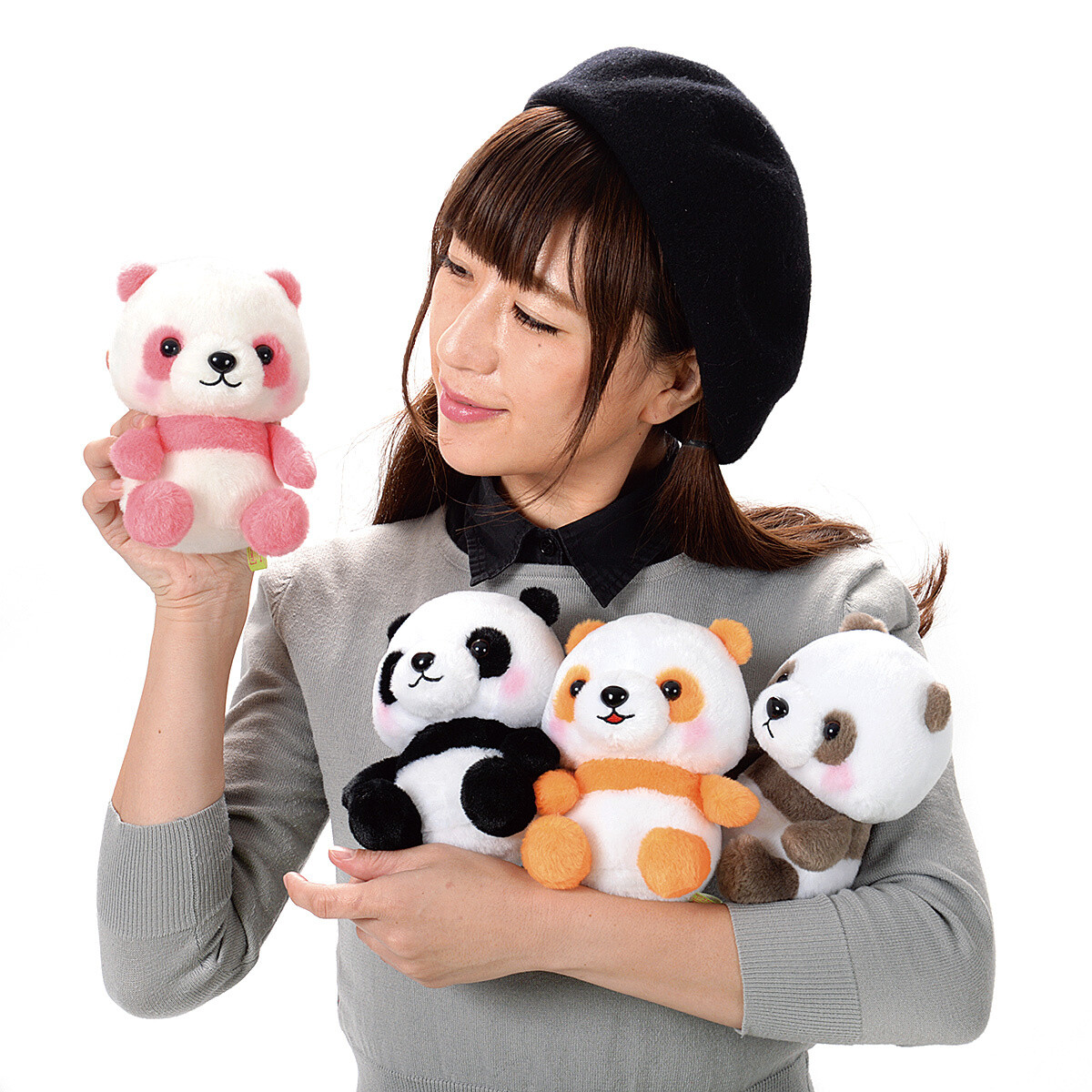 pink panda plush