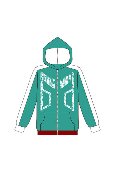 izuku midoriya hoodie with ears