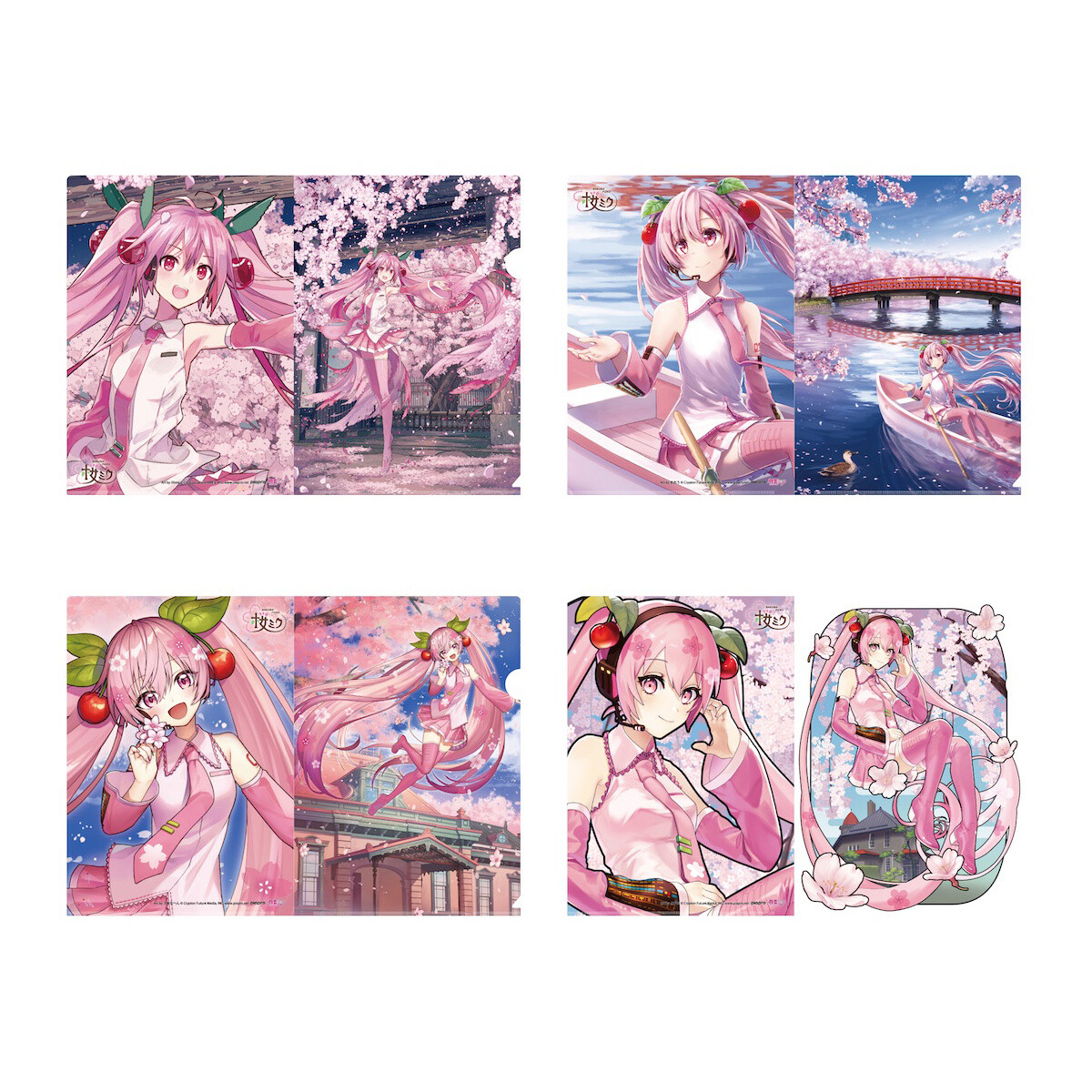Hirosaki Cherry Blossom Festival 2022 x Sakura Miku Clear Folder