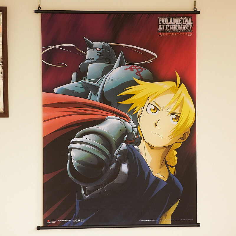 Great Eastern Entertainment FMA Brotherhood Elric Brothers Wall Scroll, 33  by 44-Inch: Buy Online at Best Price in UAE 