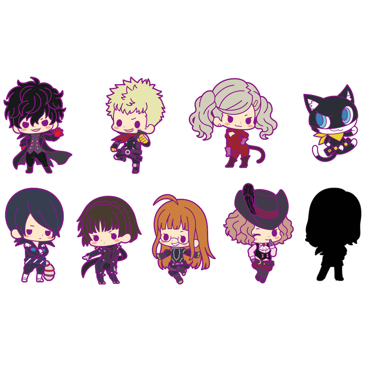 PERSONA 5 Set 2 Chibi Posters Series 1 (52x38cm)