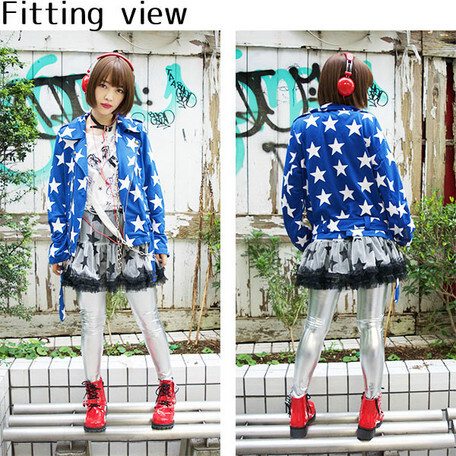 ACDC RAG Metallic Leggings: ACDC RAG - Tokyo Otaku Mode (TOM)