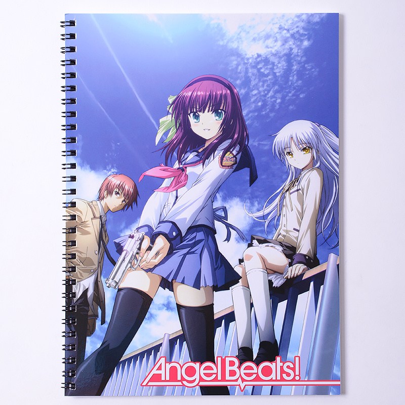 Angel Beats Yuri & Kanade Spiral Notebook - Tokyo Otaku Mode (TOM)
