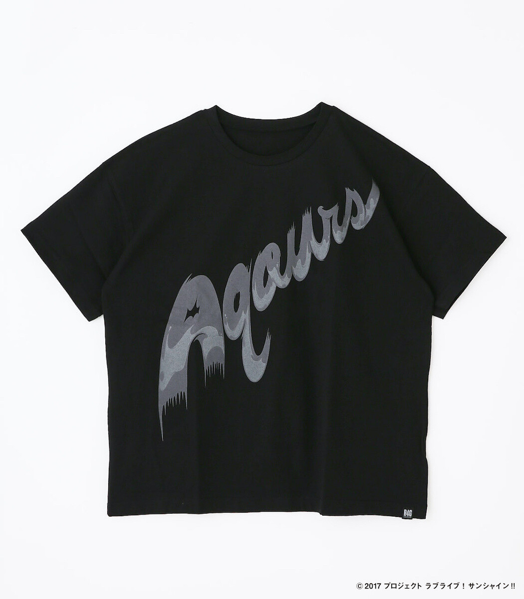 Love Live! Aqours Logo Black T-Shirt - Tokyo Otaku Mode (TOM)