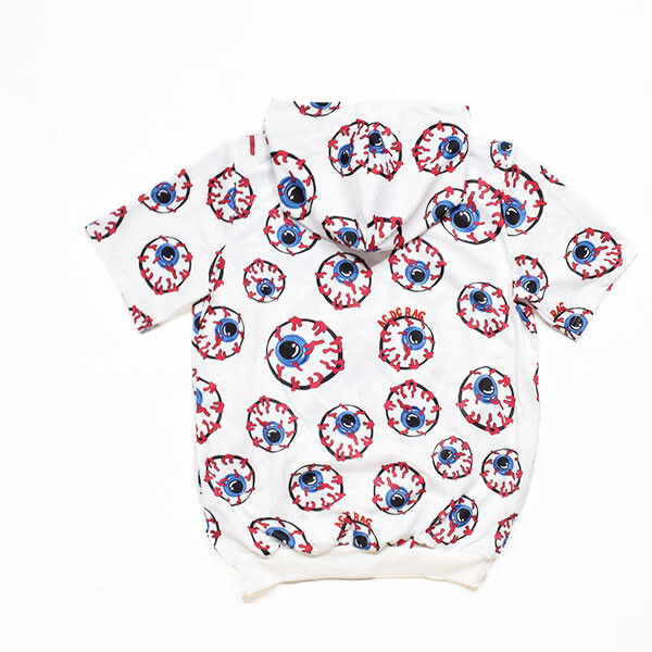 ACDC RAG Eyeball Short-Sleeve Hoodie: ACDC RAG - Tokyo Otaku Mode (TOM)