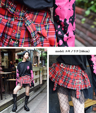 ACDC RAG Pleated Mini Skirt: ACDC RAG - Tokyo Otaku Mode (TOM)