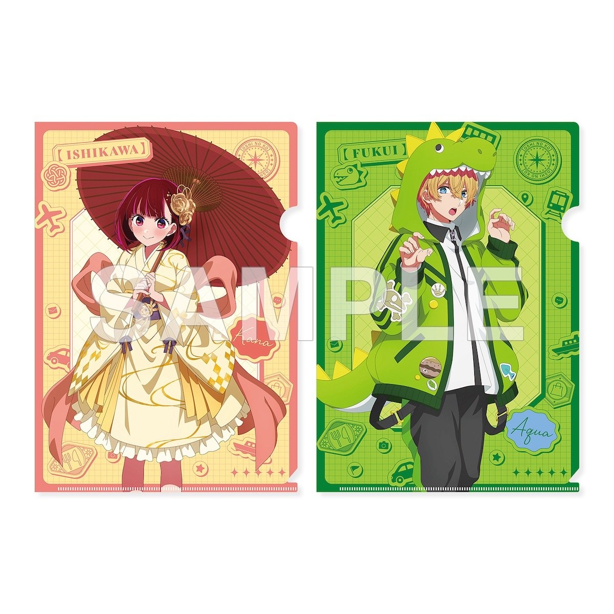 Oshi no Ko [47 Todofuken no Ko] Clear File Set Kana Arima