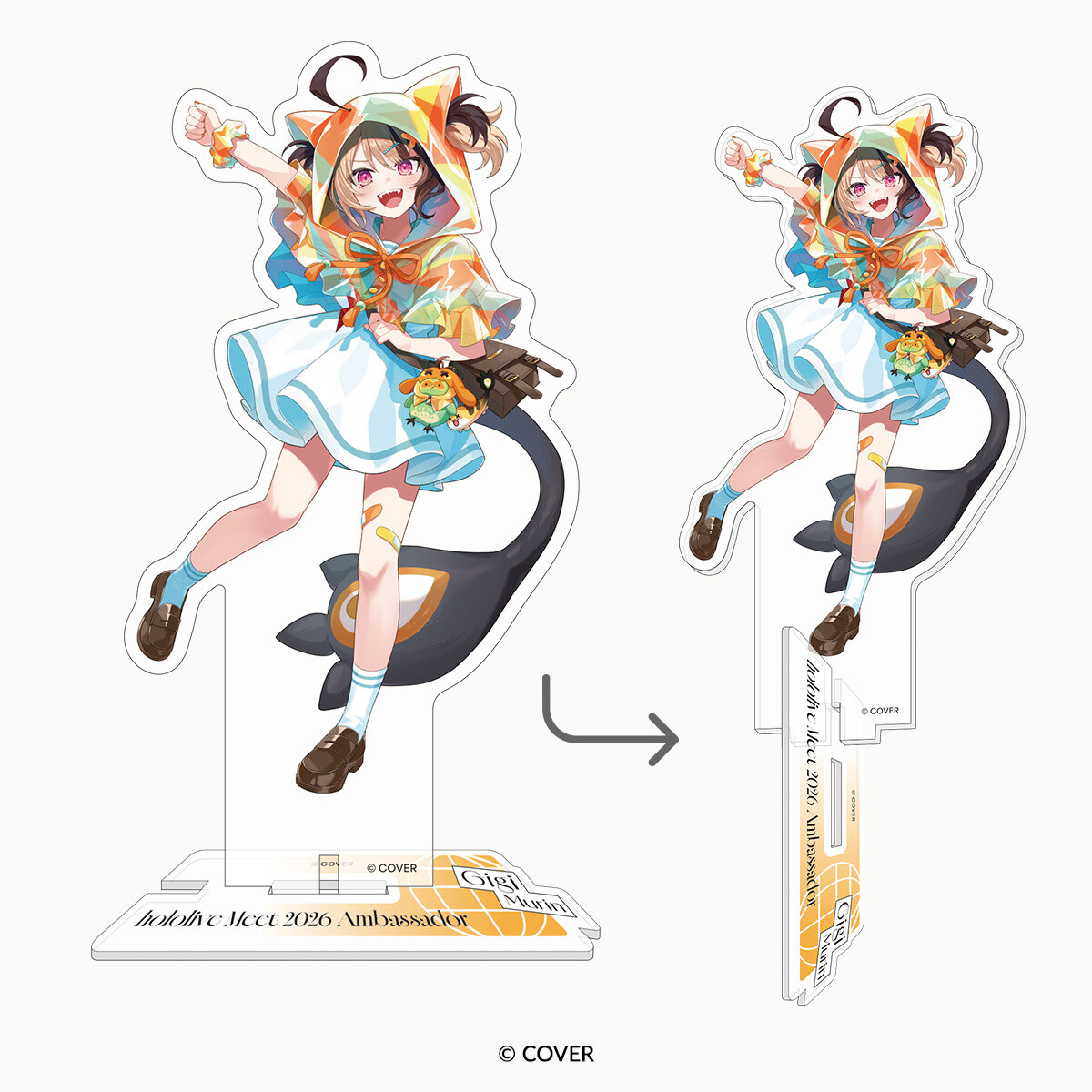 hololive Meet 2026 Two-Way Aurora Acrylic Stand Gigi Murin 69% OFF