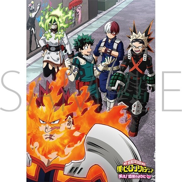 My Hero Academia Heroes Rising ganha novo cartaz