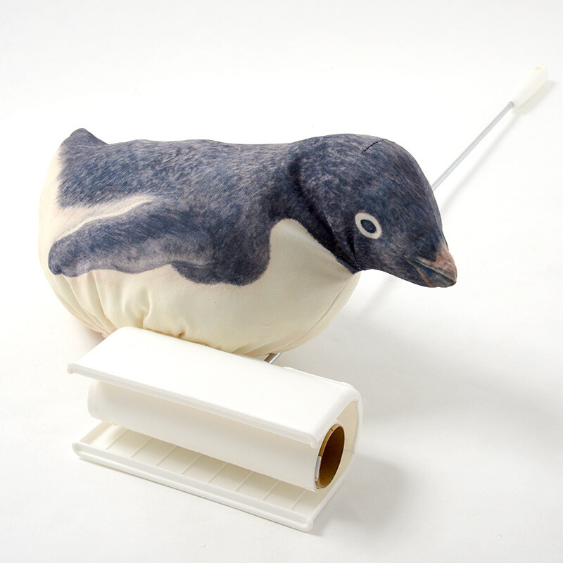 sliding penguin stuffed animal