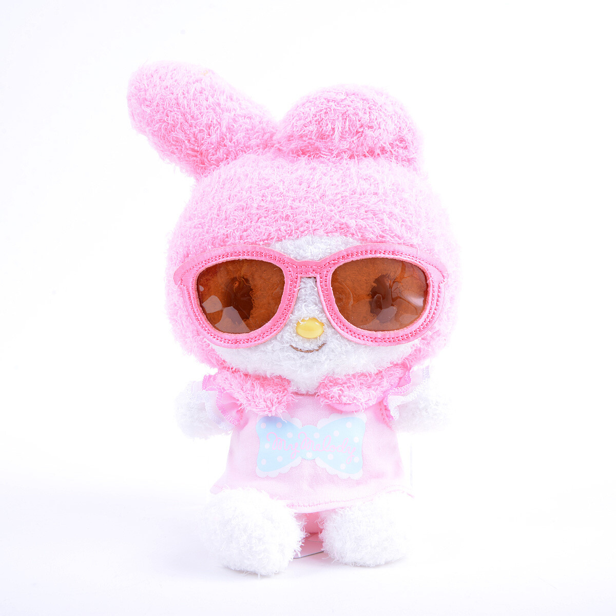 soft doll with glasses