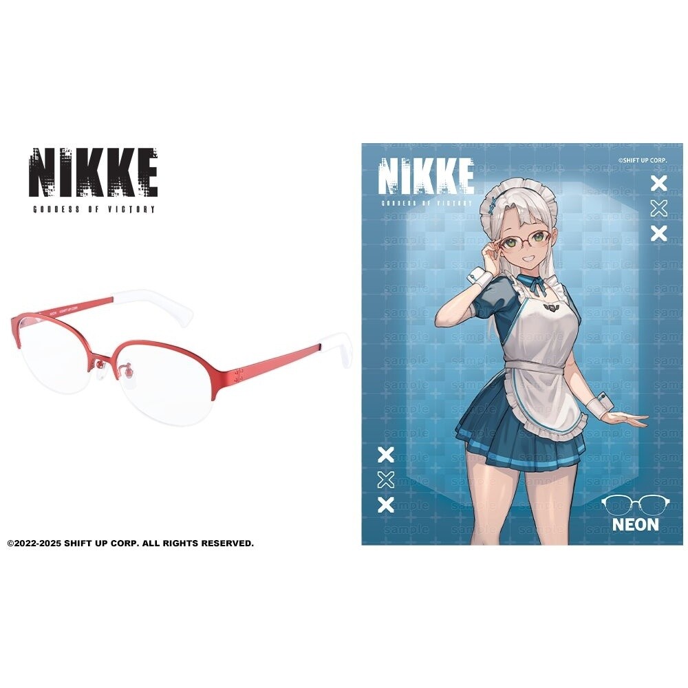 Goddess of Victory: Nikke Collaboration Glasses Neon Model - Tokyo