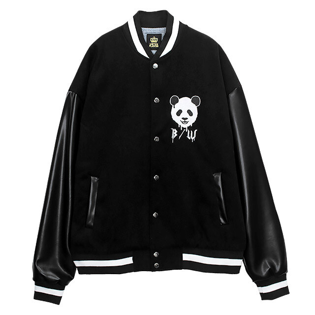 LISTEN FLAVOR Melty Panda Stadium Jacket: Listen Flavor Tokyo
