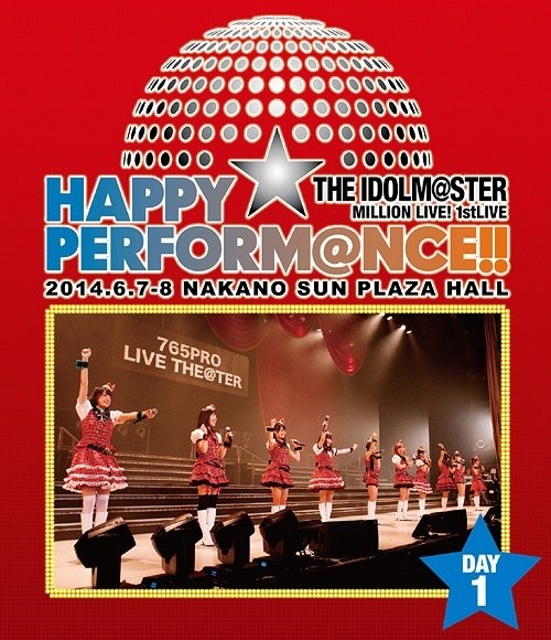 The Idolmaster Million Live! 1st Live Happy Performance!! Blu-ray