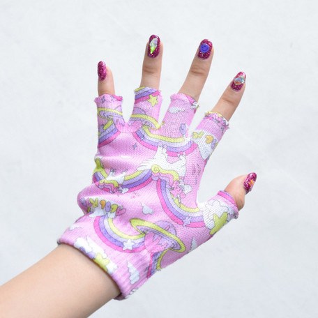 ACDC RAG Original Unicorn Fingerless Gloves - Tokyo Otaku Mode (TOM)