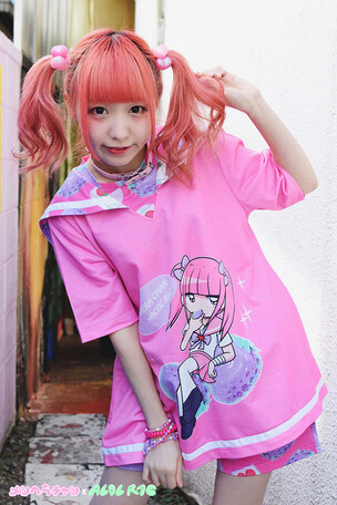 ACDC RAG Menhera-chan Short Sleeve Sailor T-Shirt - Tokyo Otaku Mode (TOM)