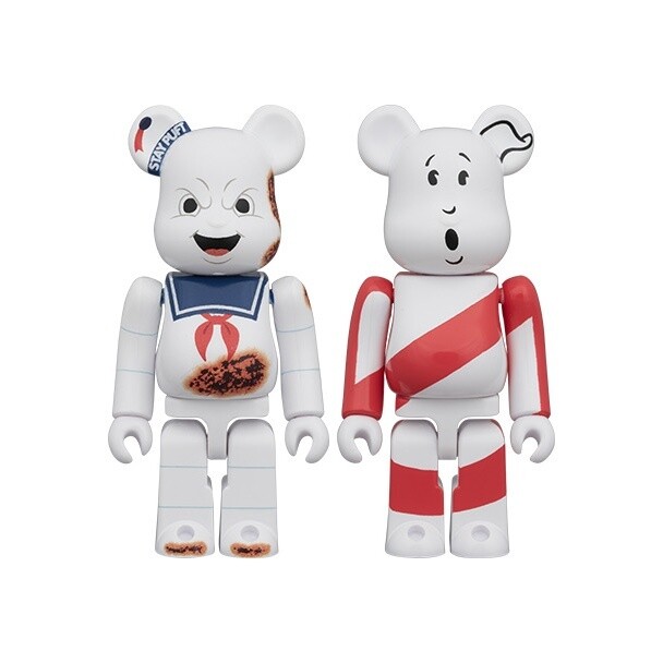 f*c様 BE@RBRICK STAY PUFT MARSHMALLOW MAN BE@RBRICK Ghostbusters Stay Puft Marshmallow Man Angry Face & No