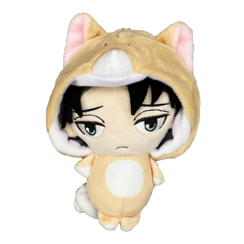 Attack on Titan Animalkko Plushie Mascot Levi: Childhood Ver. - Tokyo ...