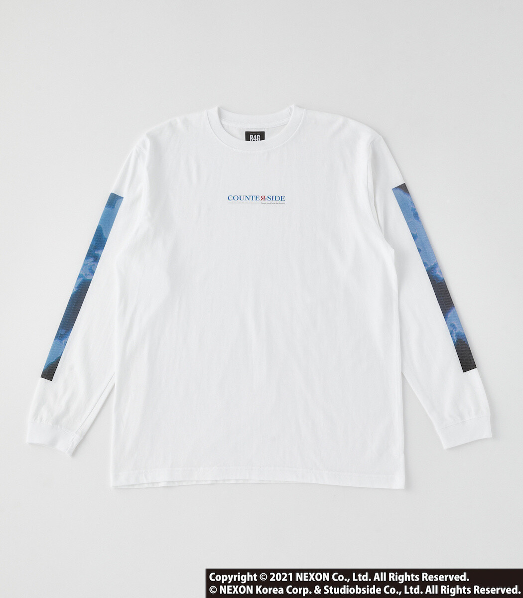 CounterSide Background Long Sleeve T-Shirt (Blue) - Tokyo Otaku Mode (TOM)