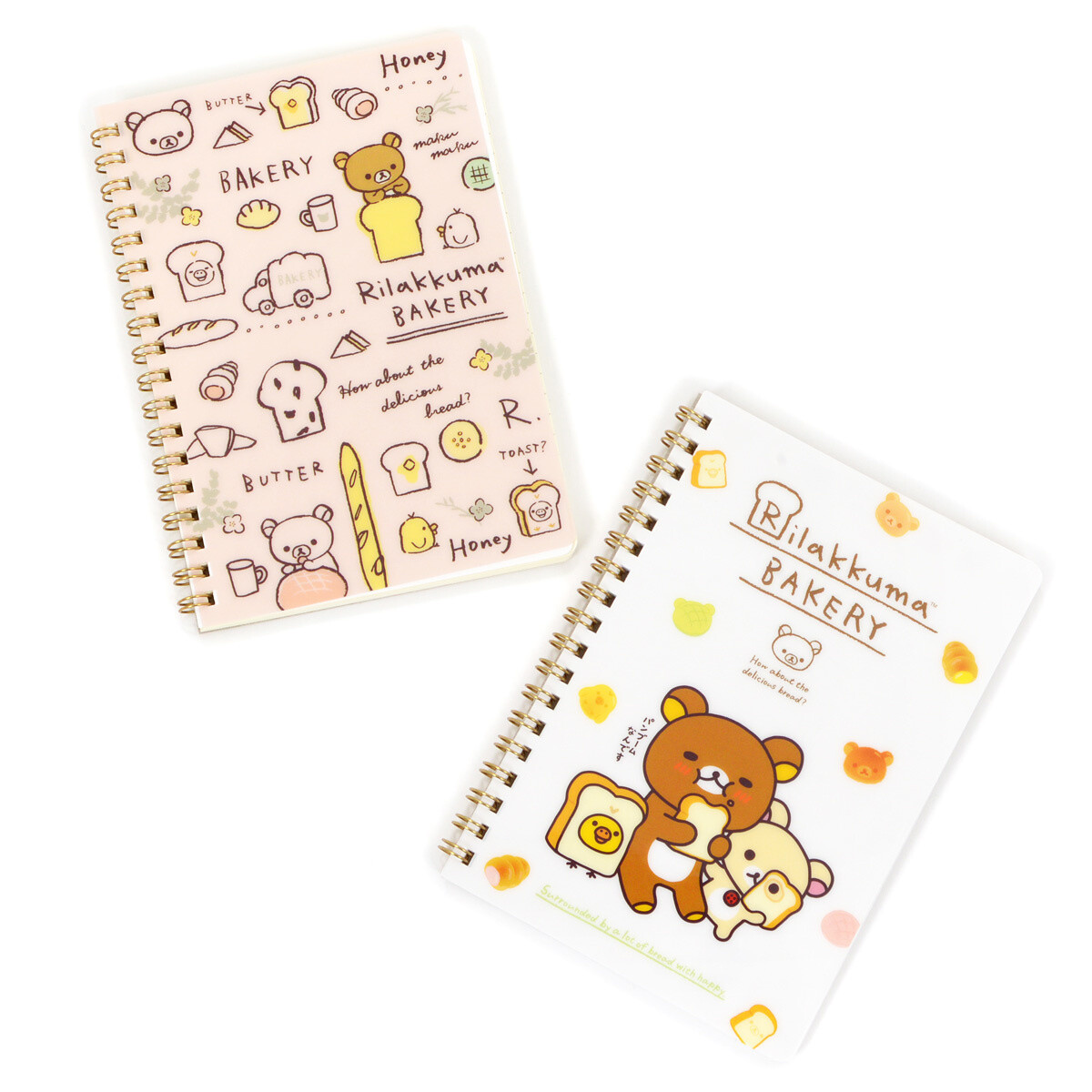 Rilakkuma Bakery B6 Spiral Notebooks: San-X - Tokyo Otaku
