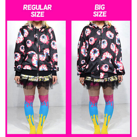 ACDC RAG Eyeball Zip Hoodie - Tokyo Otaku Mode (TOM)