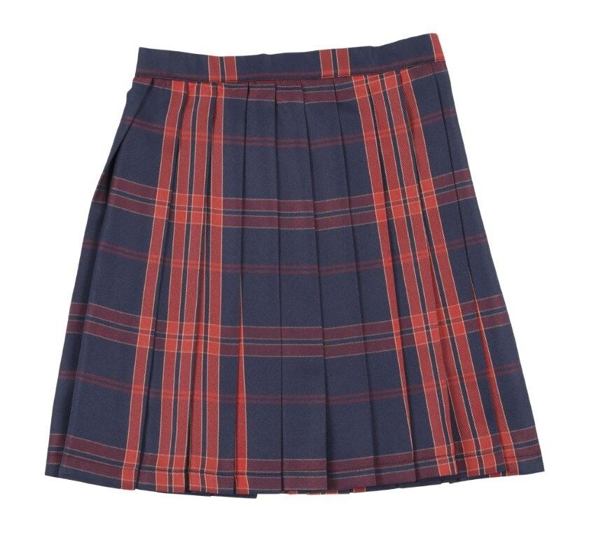 Teens Ever Navy Blue x Ruby High School Uniform Skirt: Clearstone ...