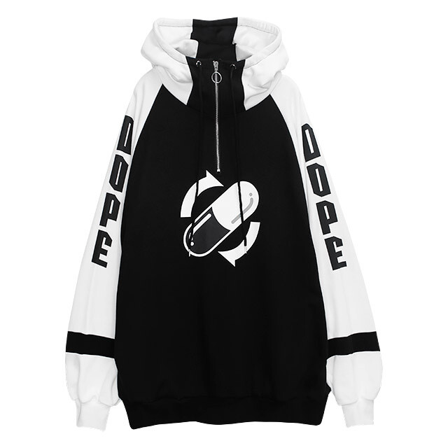 Champion colorblock discount arm script hoodie