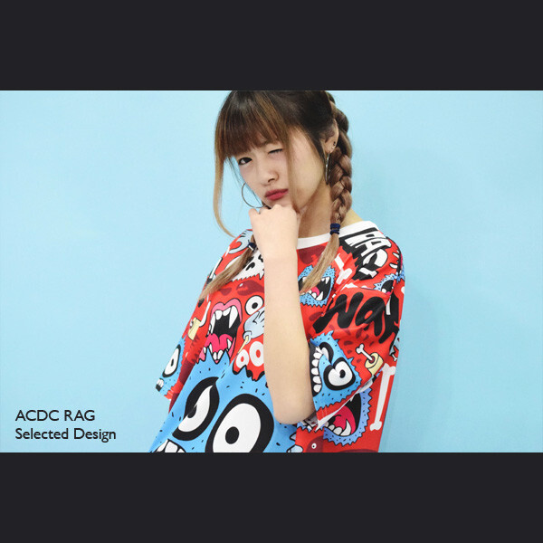 ACDC RAG Monster T-Shirt Dress: ACDC RAG - Tokyo Otaku Mode (TOM)