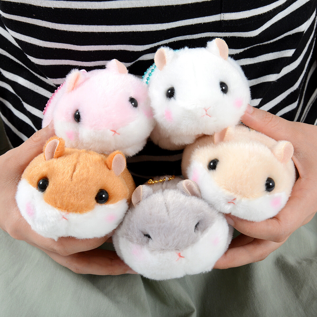 Coroham Coron Mocchiri Hamster Plush Collection (Ball Chain) - Tokyo ...