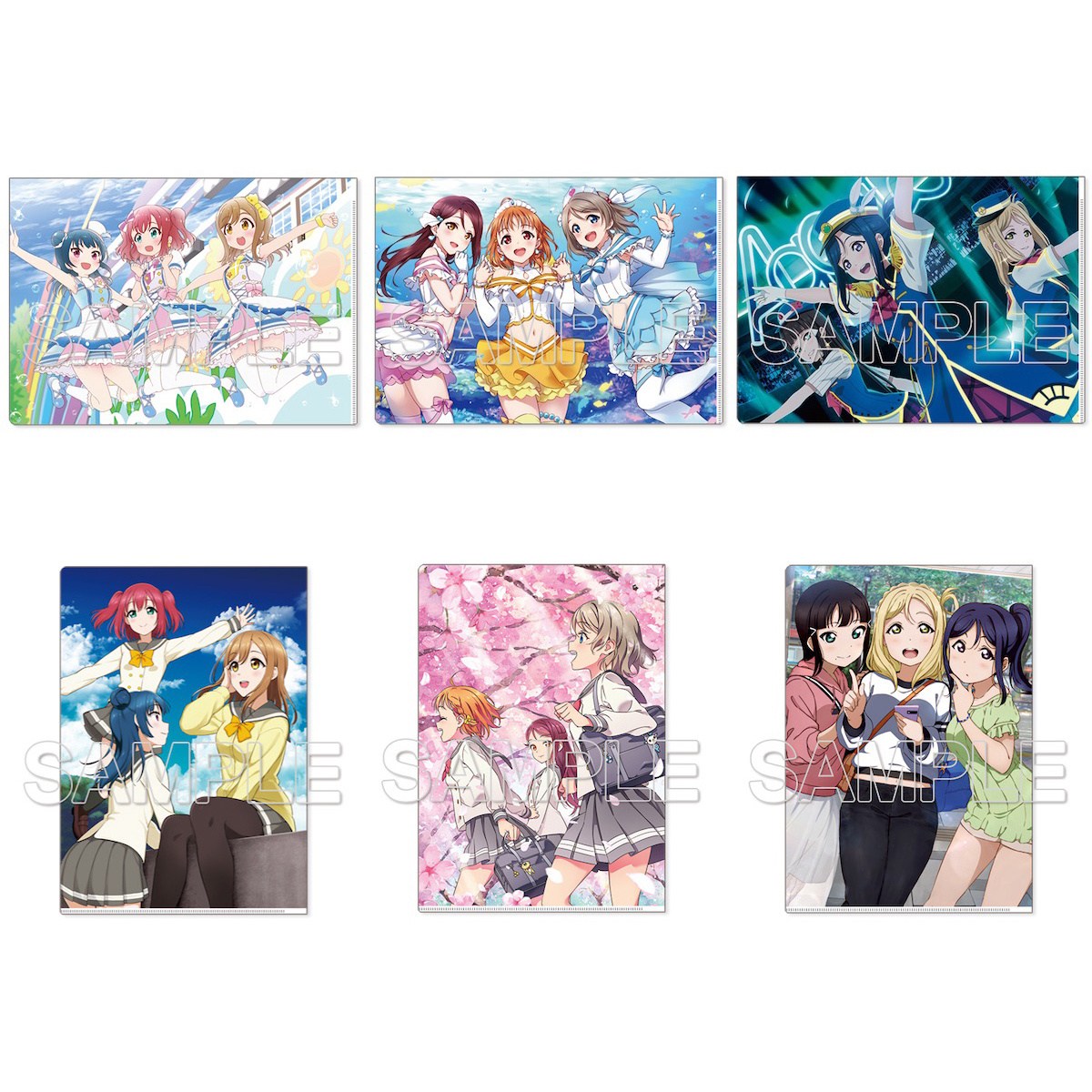 Love Live! General Magazine Vol. 1: Aqours Clear File Collection