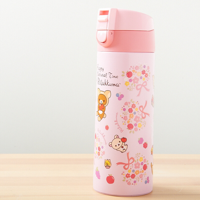 Rilakkuma Stainless Steel Tumbler (Happy Natural Time): San-X - Tokyo ...