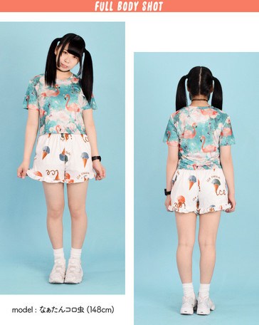 ACDC RAG Flamingo Crop Top: ACDC RAG - Tokyo Otaku Mode (TOM)
