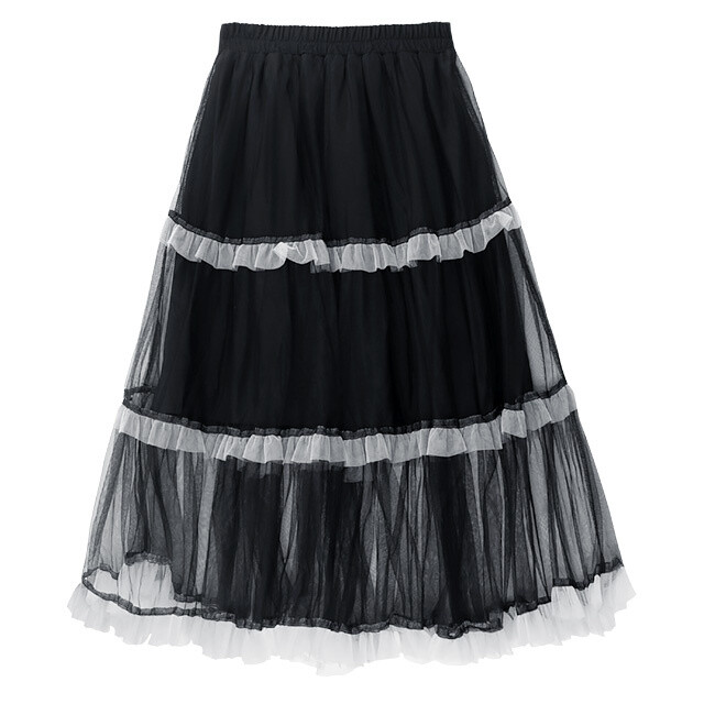 LISTEN FLAVOR Tulle Tiered Skirt - Tokyo Otaku Mode (TOM)