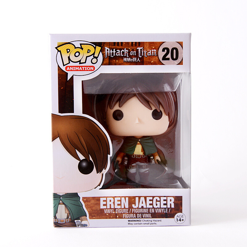 attack on titan funko pop eren titan