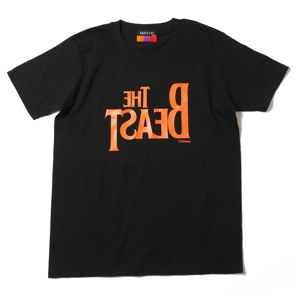 Radio Eva 098 The Beast Black x Orange T-Shirt