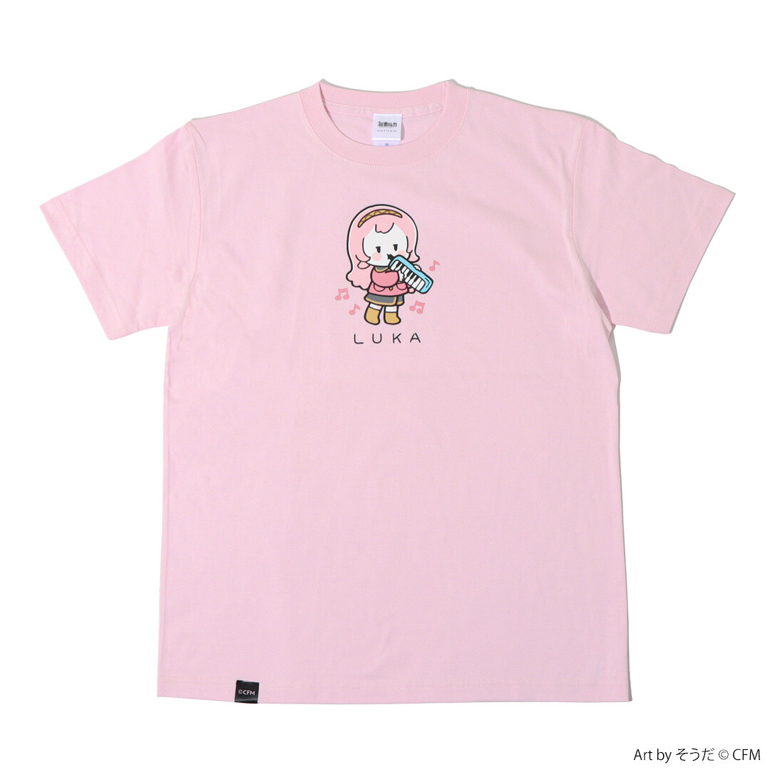 Hatsune Miku Piapro Kids! Megurine Luka Pink T-Shirt - Tokyo Otaku Mode ...