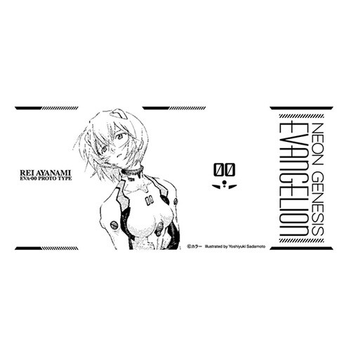 Neon Genesis Evangelion Aluminum Rei Water Bottle Yoshiyuki Sadamoto Tokyo Otaku Mode (TOM)
