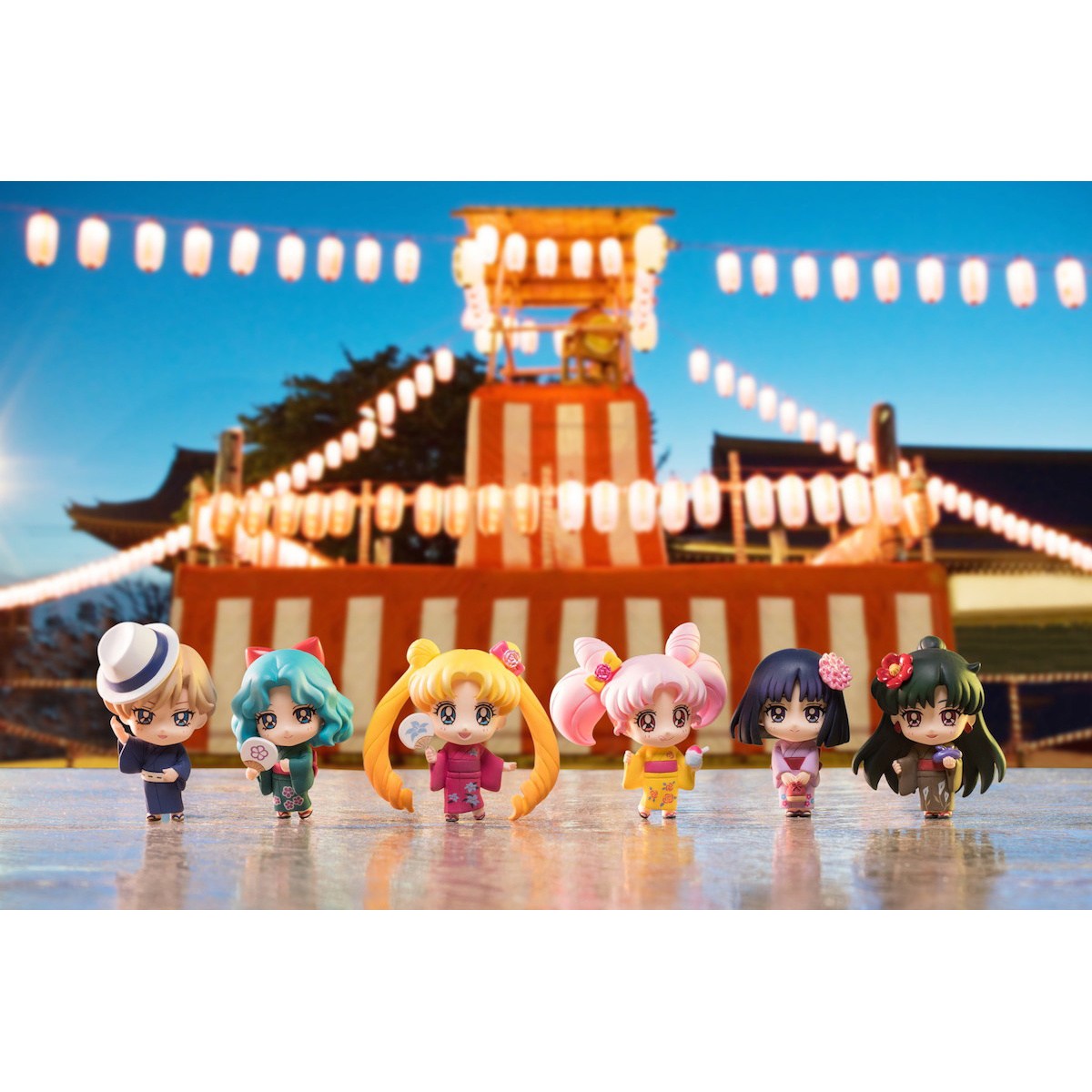 Petit Chara! Sailor Moon Soldiers of the Outer Solar System Yukata