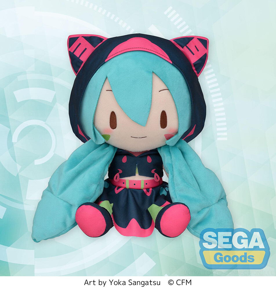 Fuwapuchi Hatsune Miku: Live Stage Ver. Large Plush