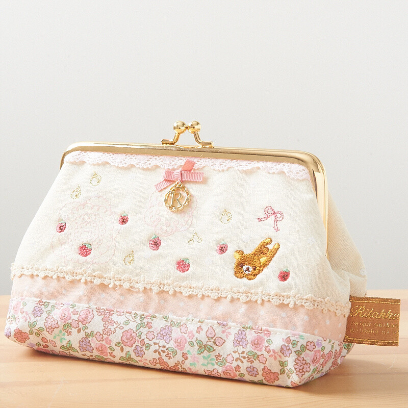 Rilakkuma Pink Cotton Life Pouch - Tokyo Otaku Mode (TOM)