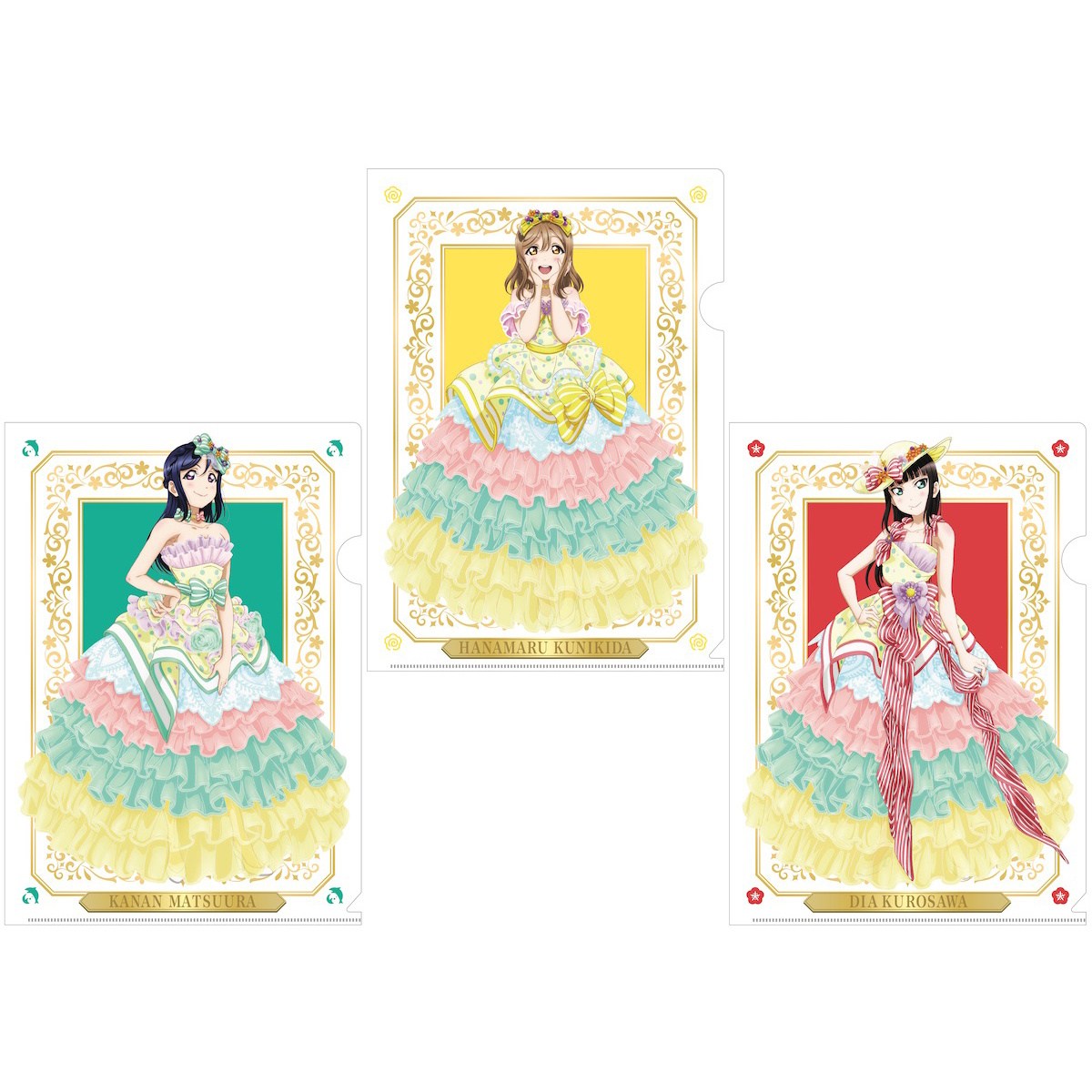 Love Live! AZALEA Victory Memorial Clear File Set: Bandai Namco