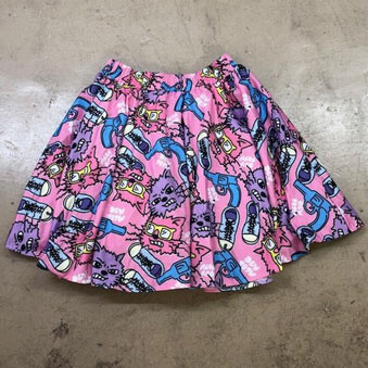 ACDC RAG Cat Flared Skirt - Tokyo Otaku Mode (TOM)