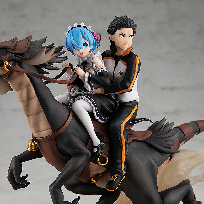 [ReZero] Rem & Subaru Attack on the White Whale Ver. Figure KADOKAWA